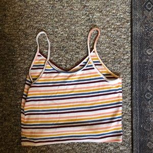 Striped tank top
